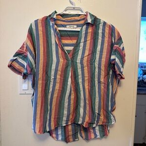 Madewell stripped shirt